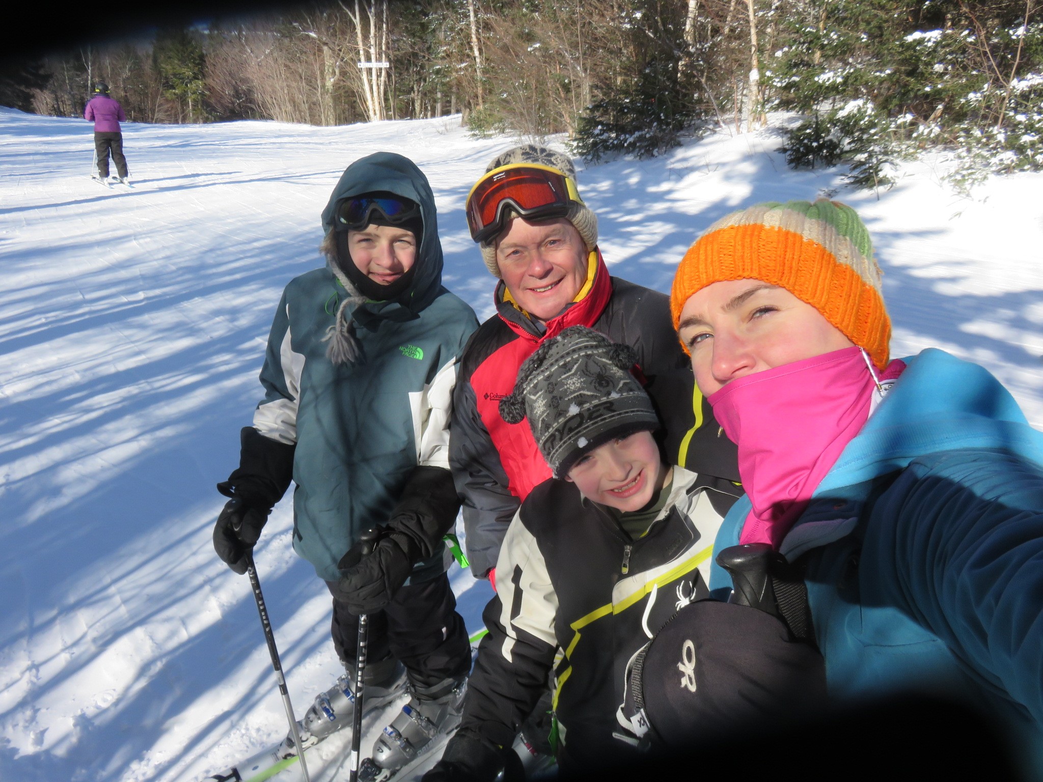 Members Ski Free Day at Squaw Mountain in Greenville 2019 Maine