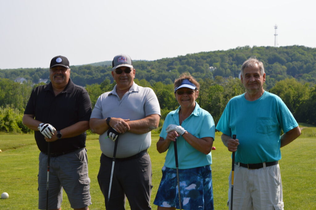 Golfers at the Tournament