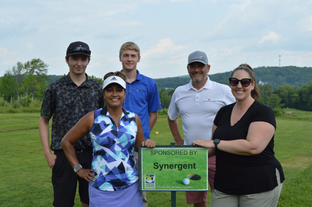 Synergent Team at Golf Tournament