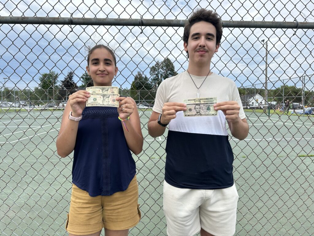 Children's Pie Eating Contest Winners