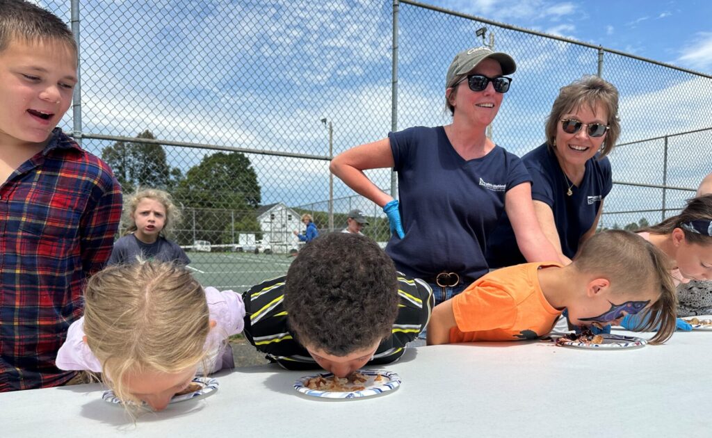 Children's Pie Eating Contest