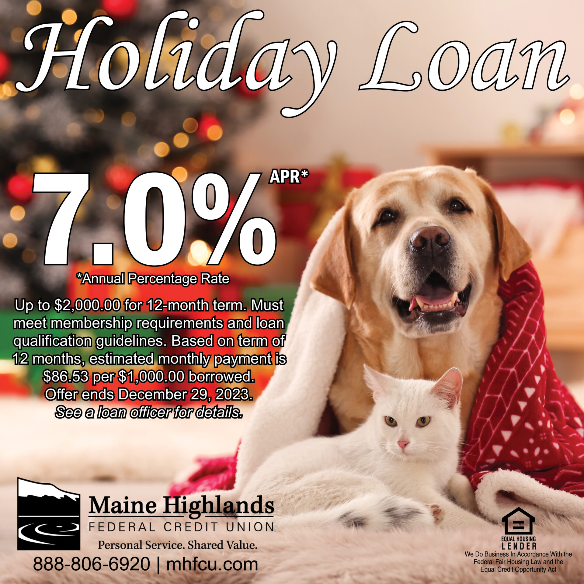 Current Loan Specials Maine Highlands Federal Credit Union