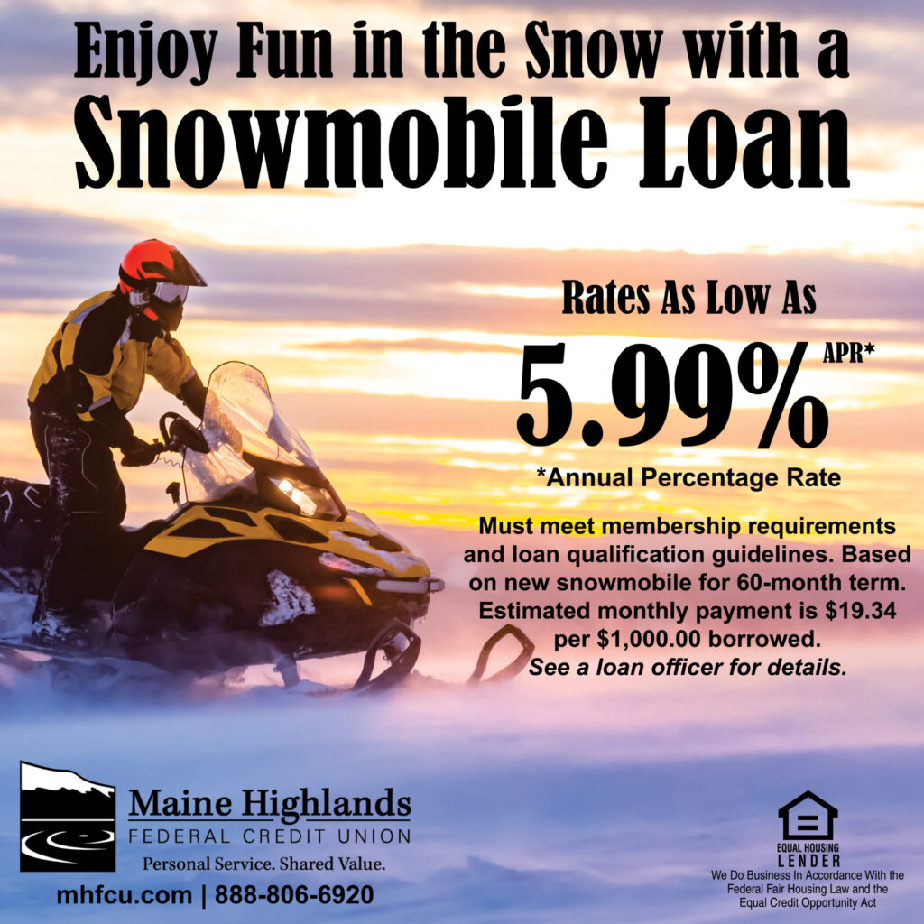 Snowmobile Loan Ad