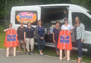 MHFCU team with ice cream truck