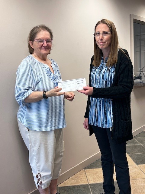 Donation to Brownville Historical Society