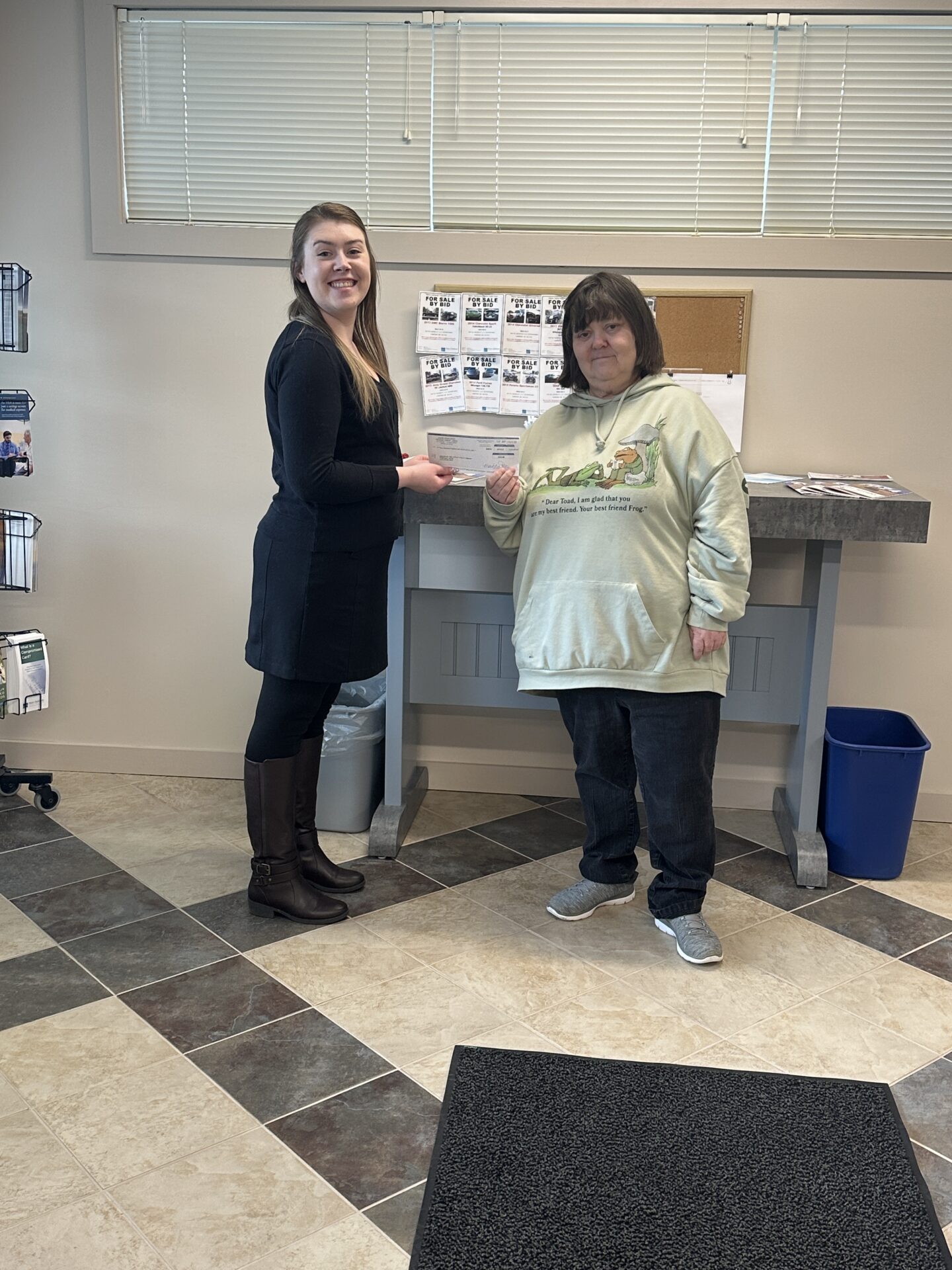Donation to Friends of Canaan Library
