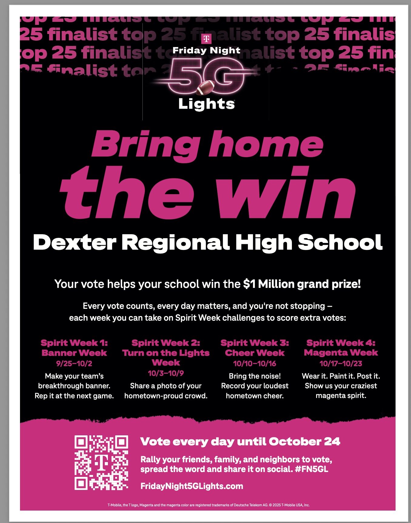 Friday Night 5G Lights Contest