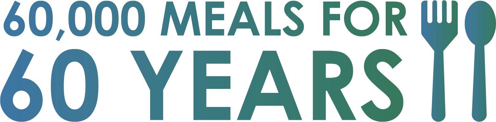 60,000 Meals for 60 Years