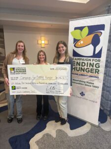 Bre Darcie and Emilee at Ending Hunger Luncheon